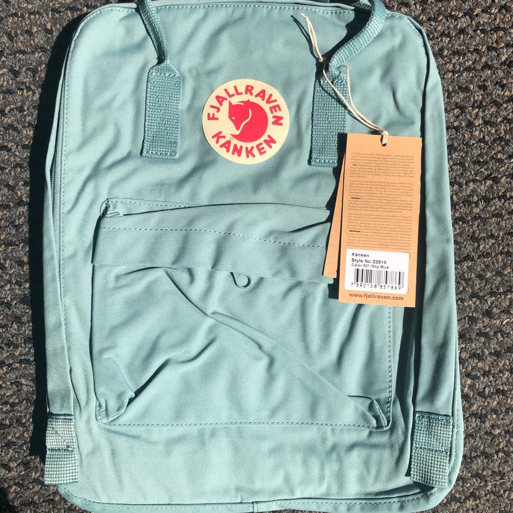 Fjallraven Kanken Backpack Sky Blue